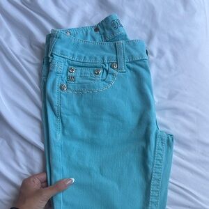 Miss Me Turquoise Jeans